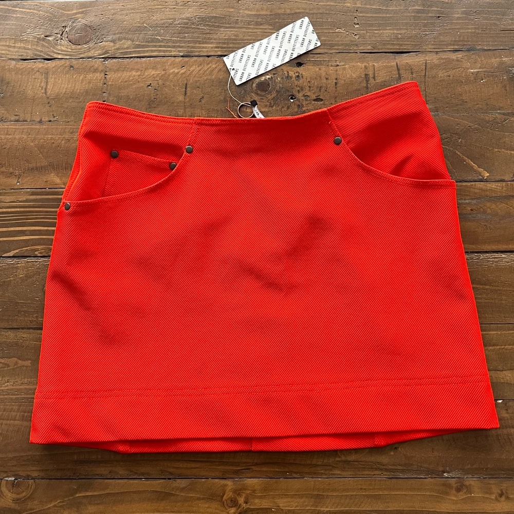 Red Urban Outfitters skirt